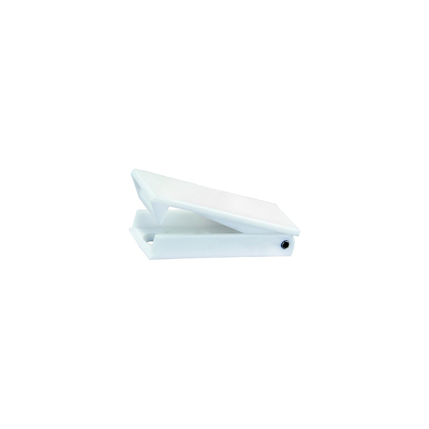 JR Products Square Baggage Door Catch, White, 2/pk-Supply Nautica