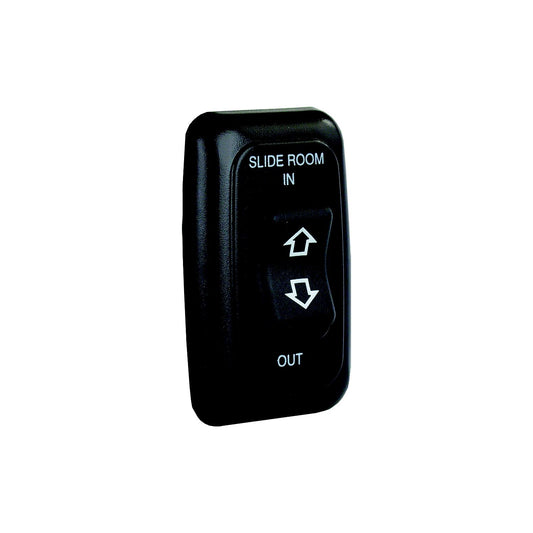 JR Products Single RV Slide Out Switch with Bezel-Supply Nautica