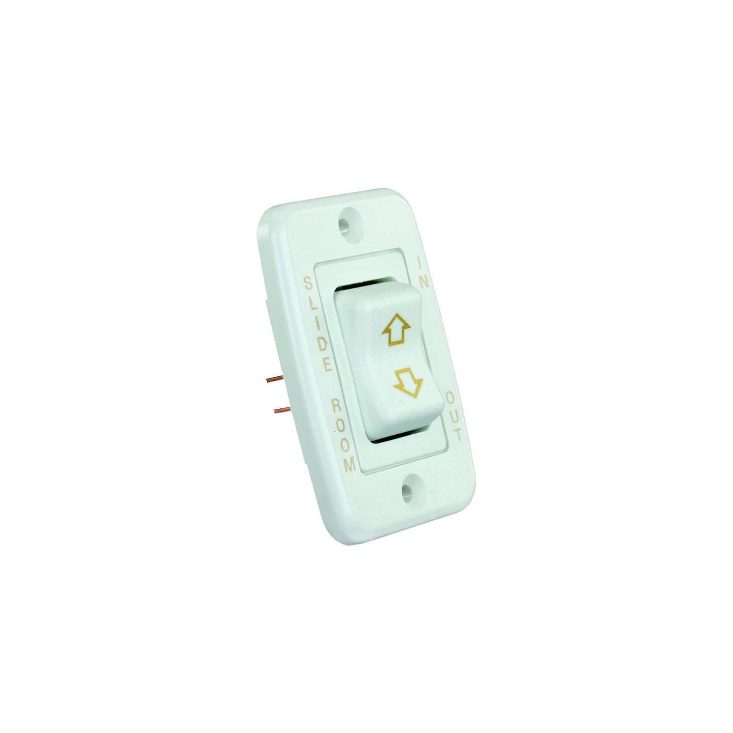 JR Products Low Profile RV Slide Out Switch with Bezel-Supply Nautica