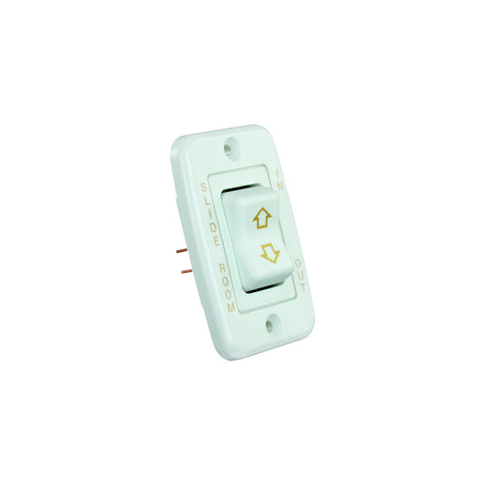 JR Products Low Profile RV Slide Out Switch with Bezel-Supply Nautica