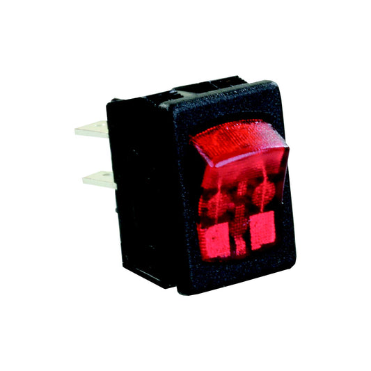 JR Products Mini Illuminated On/Off Switches - 120V, SPST-Supply Nautica