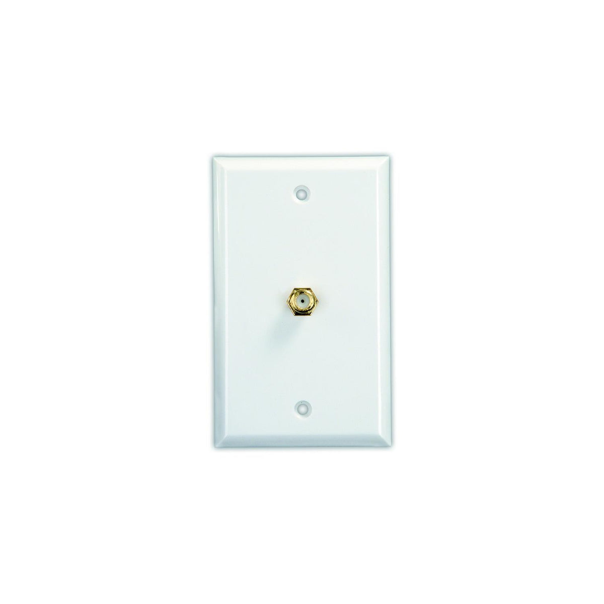 JR Products Interior Cable Tv Plate-Supply Nautica