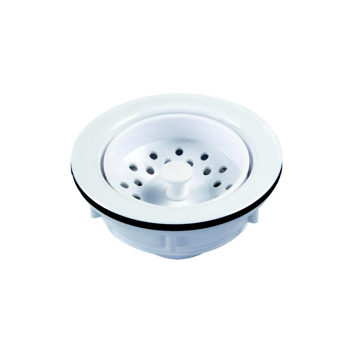 JR Products RV Sink Strainer with Pop Up Stopper-Supply Nautica