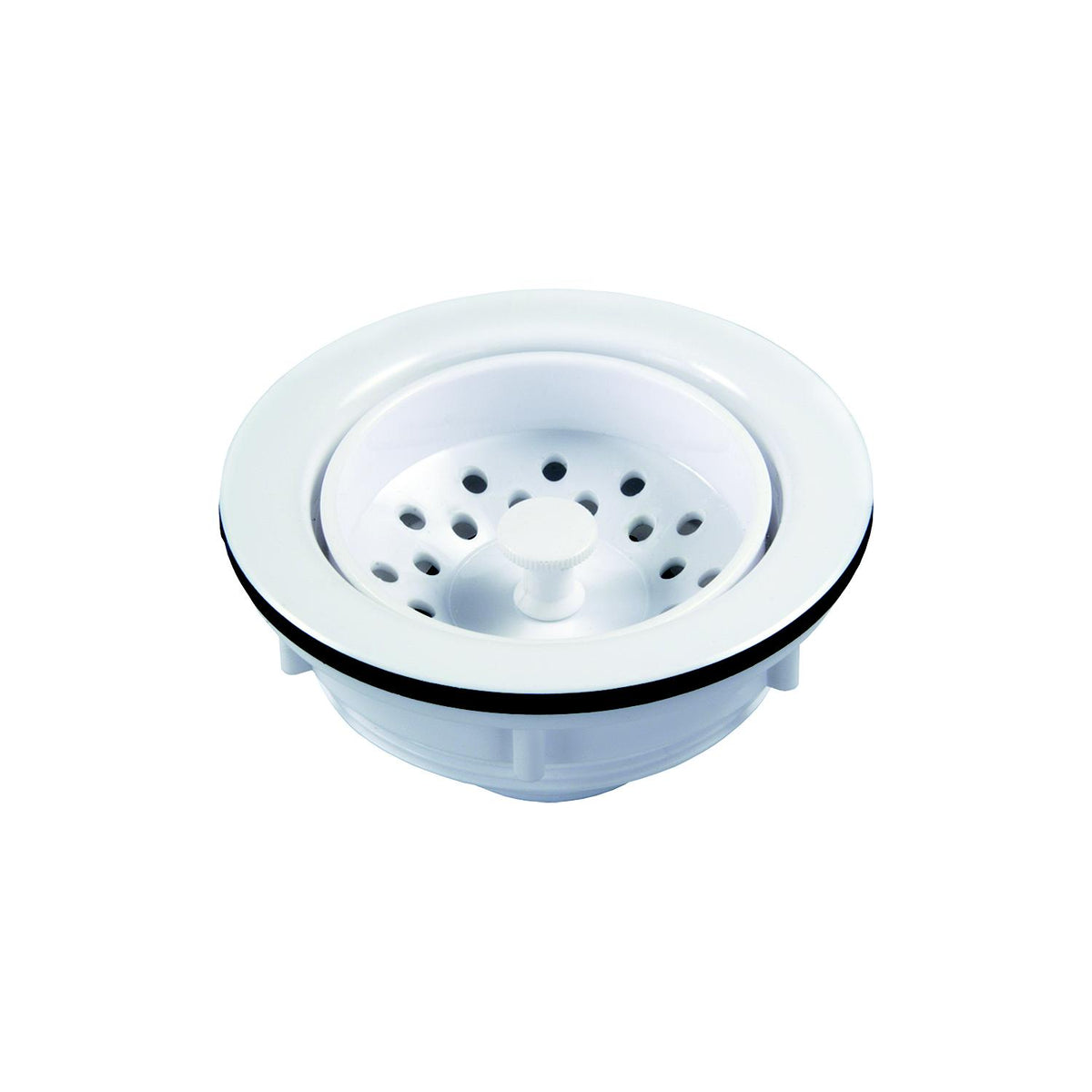 JR Products RV Sink Strainer with Pop Up Stopper-Supply Nautica