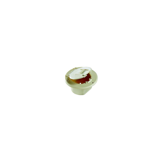 Basic Round Cable Hatch, Colonial White-Supply Nautica
