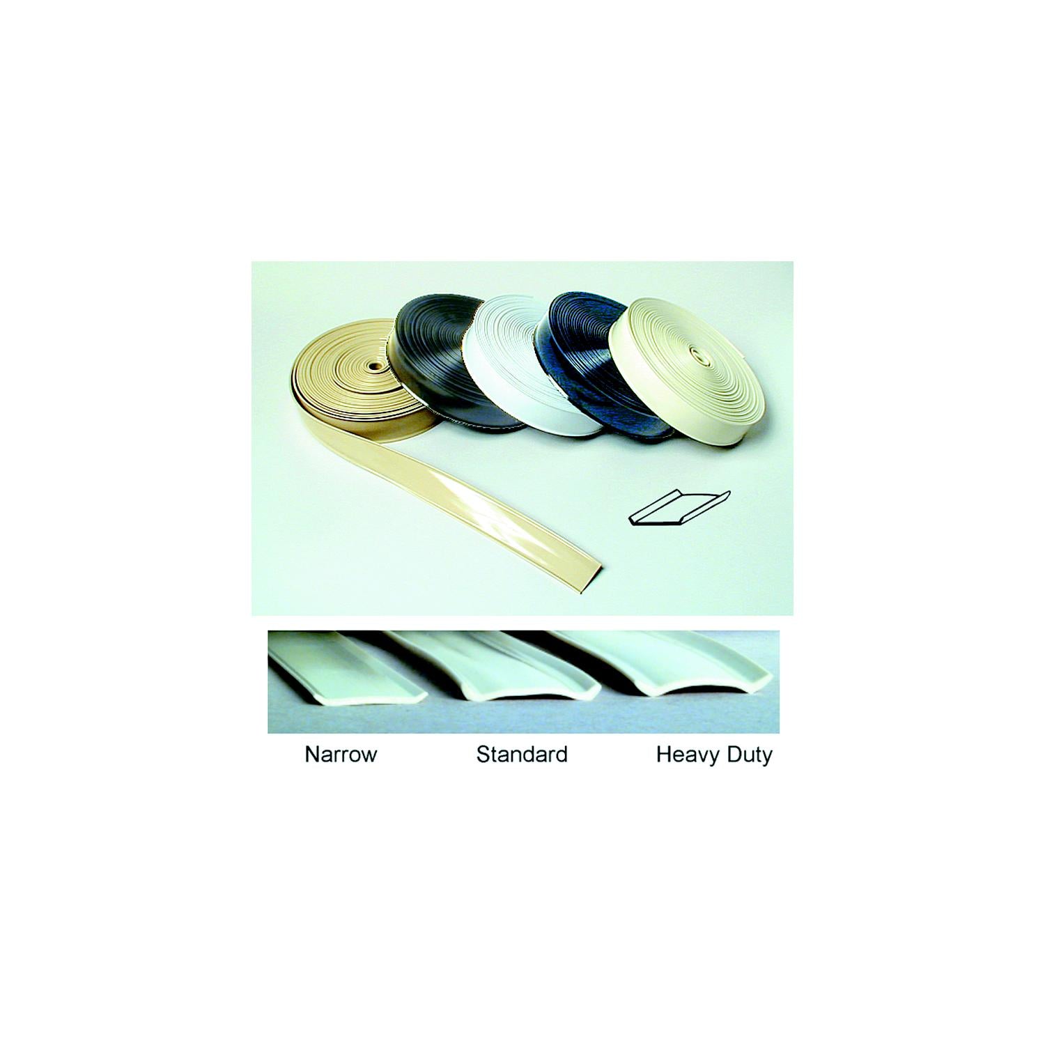 RV Designer E532 Insert Trim, 3/4" x 50', Narrow Black-Supply Nautica