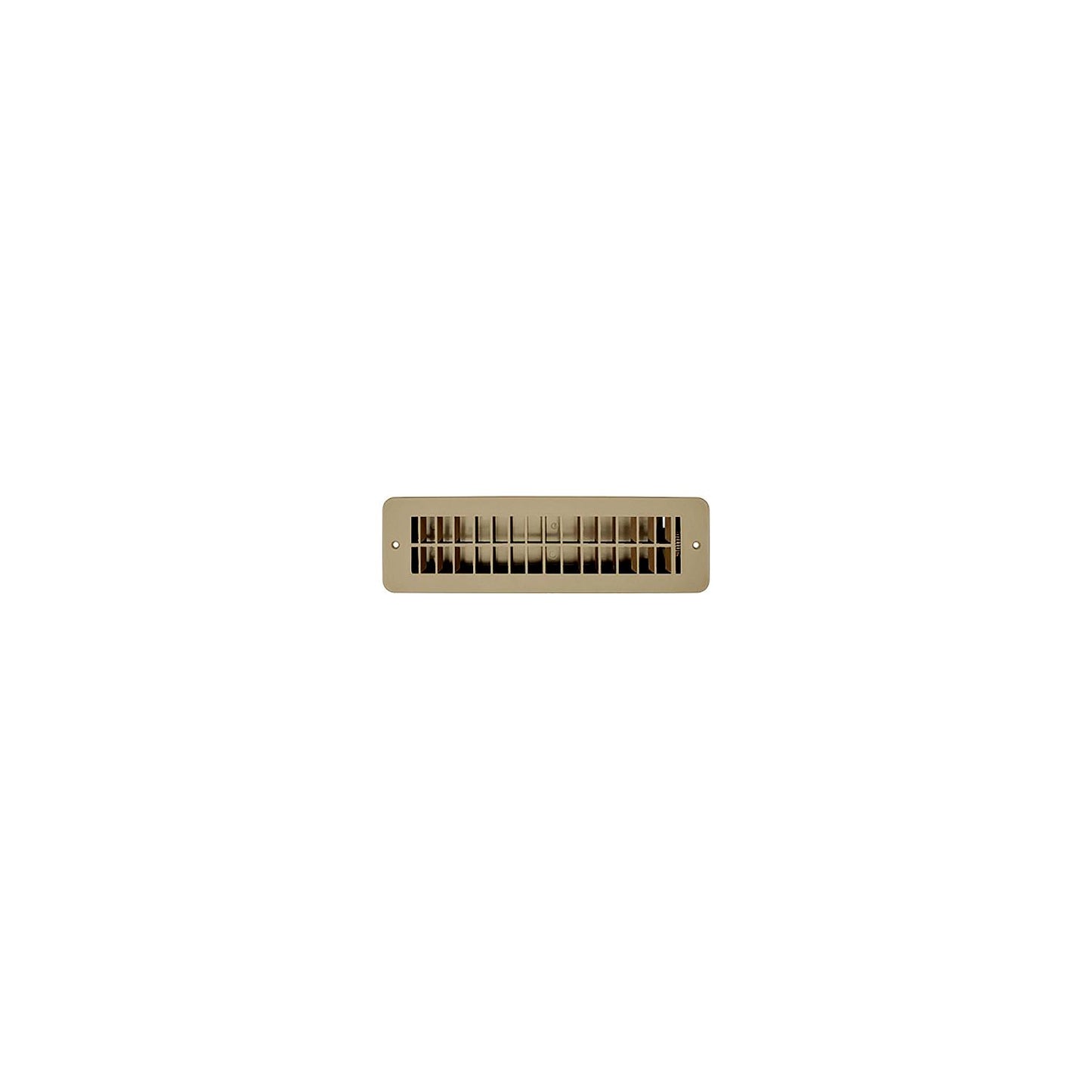 RV Designer H861 Plastic Floor Register, Dampered, Tan-Supply Nautica