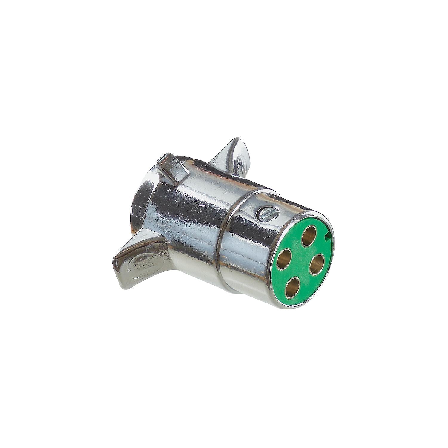 Pollak 4-Way Plug, Chrome Plated-Supply Nautica