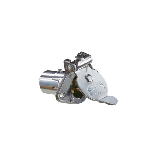 Pollak 4-Way Socket, Chrome Plated-Supply Nautica
