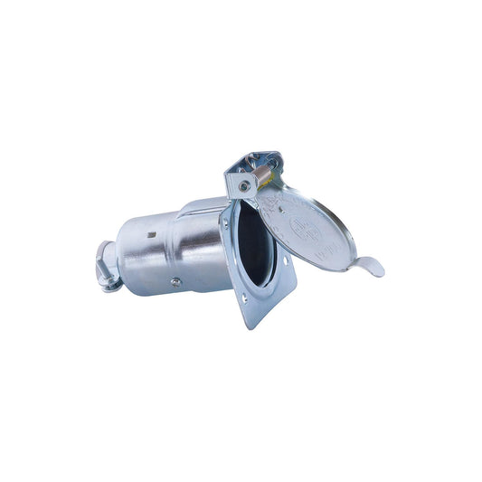 Pollak 7-Way RV Socket, Chrome-Supply Nautica