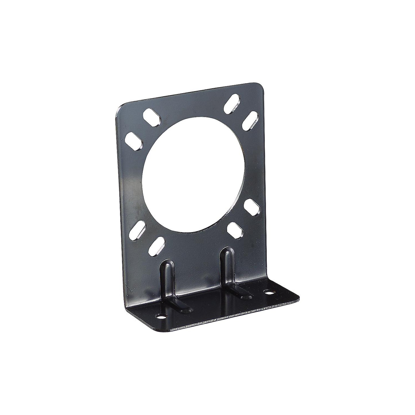 Pollak 7-Way RV Socket Mounting Bracket, Black-Supply Nautica