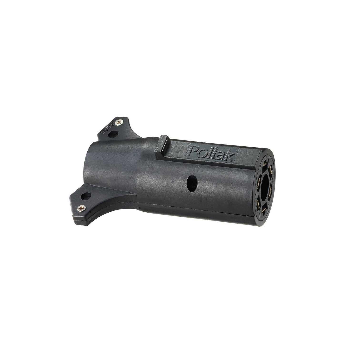 Pollak Adapter, 7-Way RV to 6-Way Round, Brake Center Pin