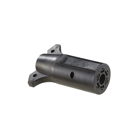 Pollak Adapter, 7-Way RV to 6-Way Round, Auxiliary Center Pin-Supply Nautica