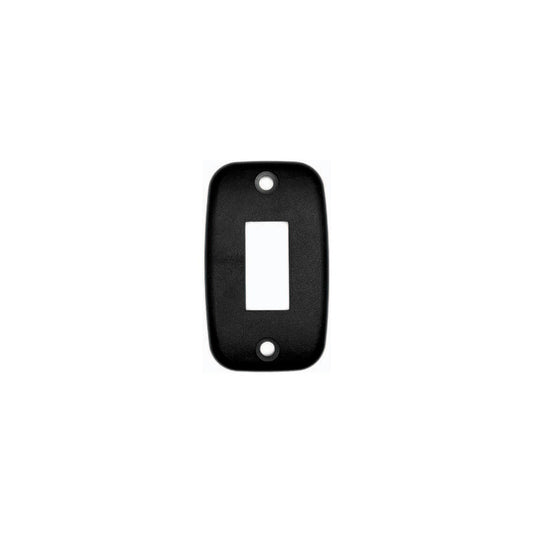 RV Designer S385 Rocker Switch Mounting Plate, Black-Supply Nautica