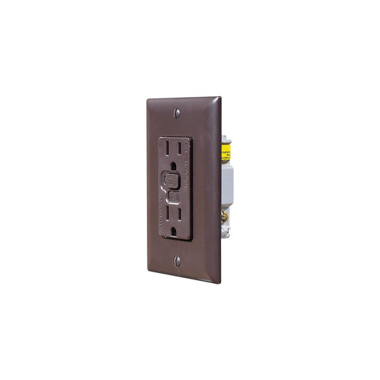RV Designer AC GFCI RV Outlet with Cover Plate-Supply Nautica