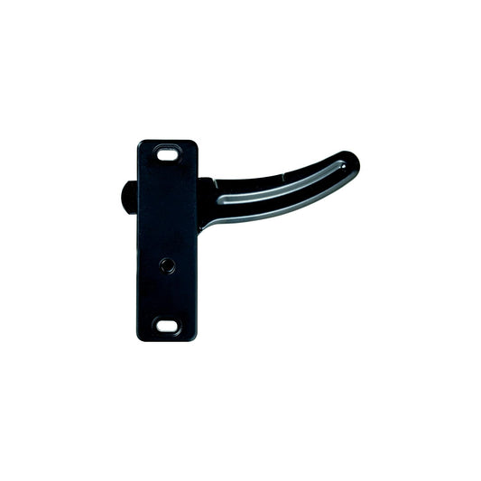 RV Designer T525 RV Right Hand Low Gloss Black Screen Door Latch