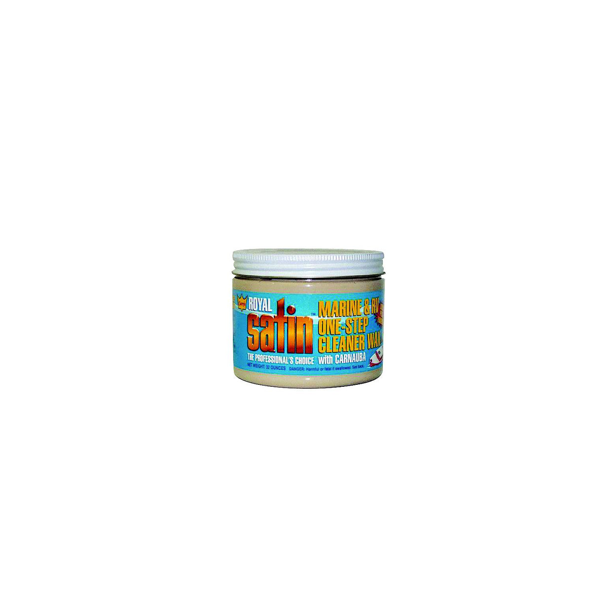 Royal Satin Creme Wax, Quart-Supply Nautica