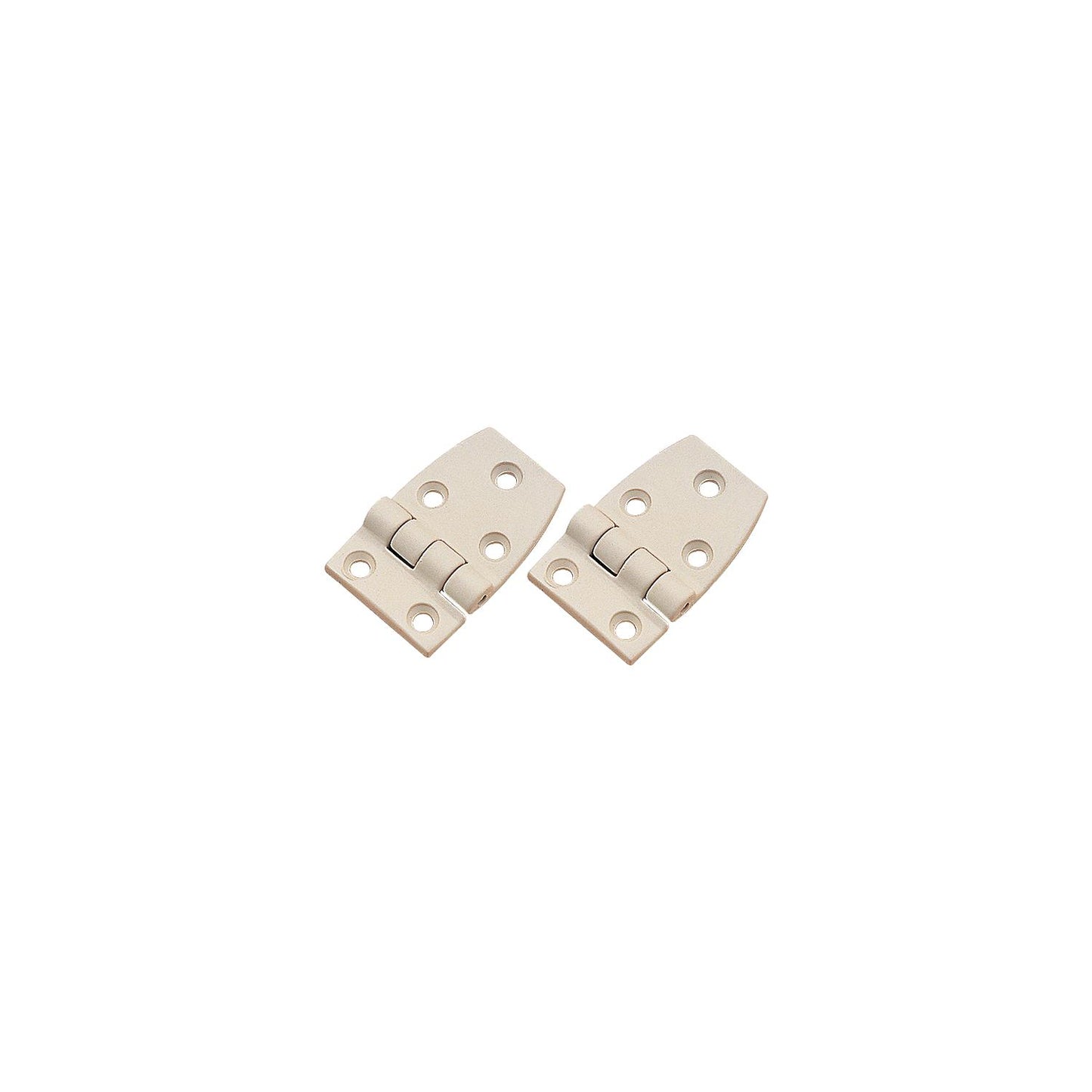 Sea-Dog 2025111 Short Side Door Hinge, White Pr.
