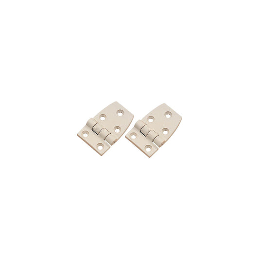 Sea-Dog 2025111 Short Side Door Hinge, White Pr.