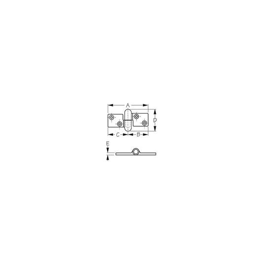 Hinge Separating - Left 1Pr/Cd