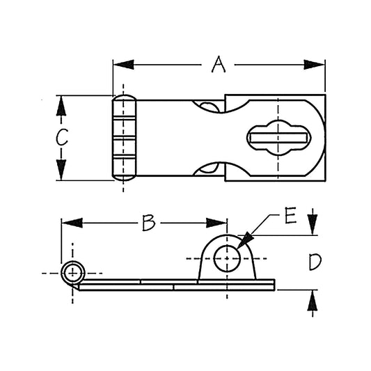 Swivel Hasp