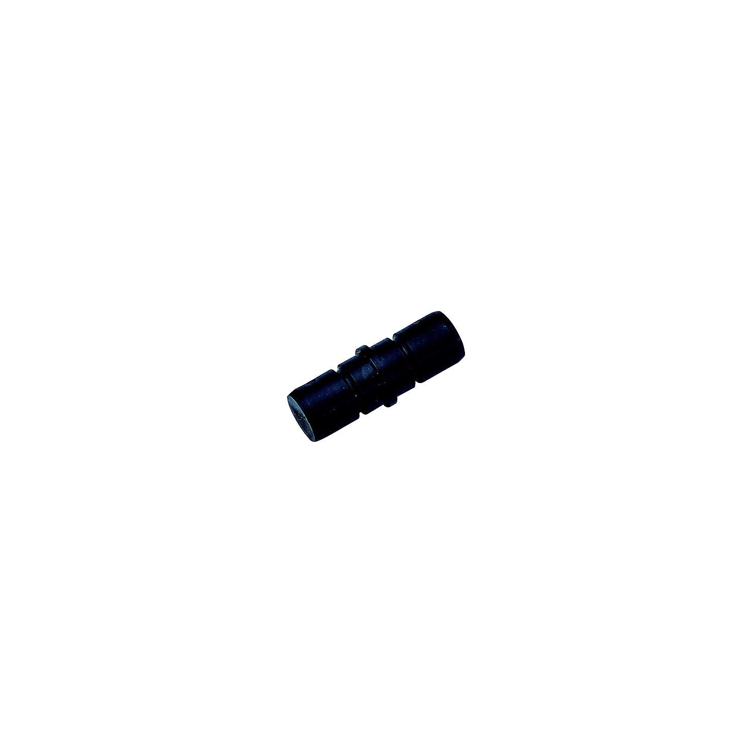 Sea-Dog 2733001 Tube Connector, 7/8" Black Pr.-Supply Nautica