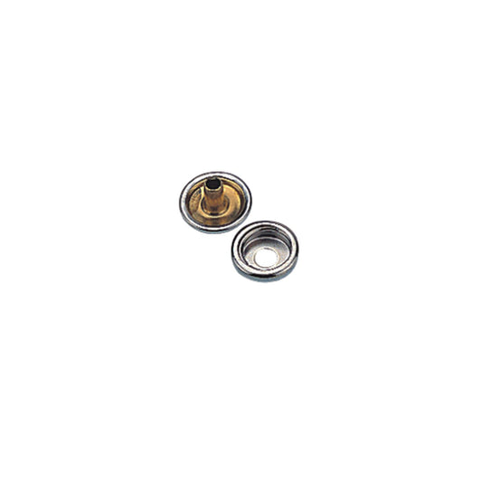 Sea-Dog 2991091 Snap Cap & Socket, Nickel Plated Brass, 6 sets