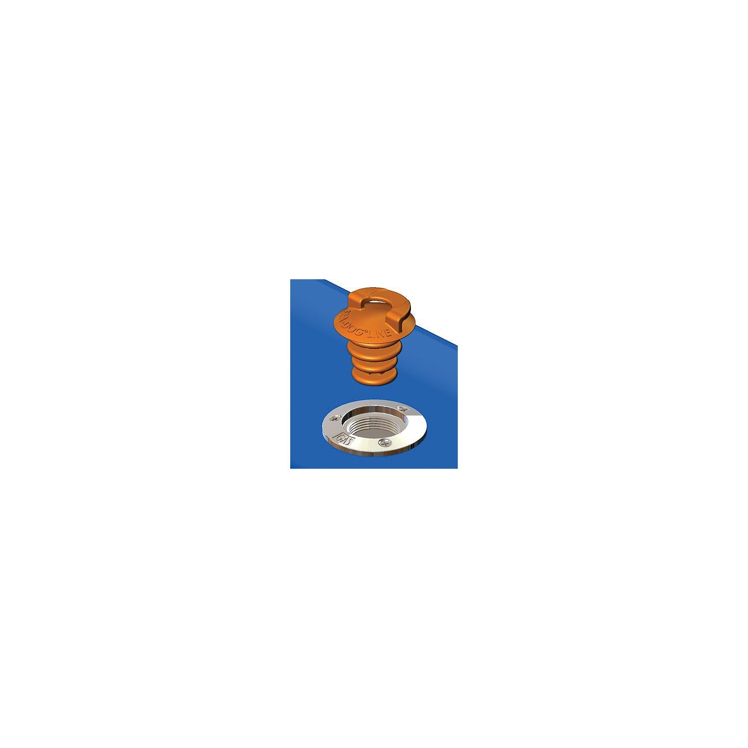 Sea-Dog 3573901 Emergency Deck Fill Plug, POP Display 10/pk-Supply Nautica