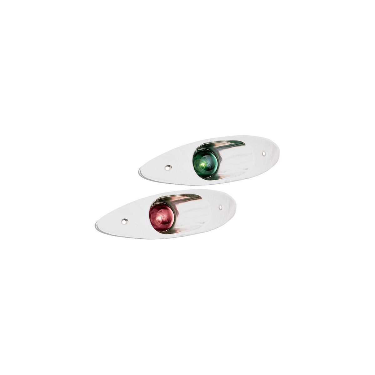 Sea-Dog 4000801 LED Flush Mount Side Lights, Stainless, 1 pr.-Supply Nautica