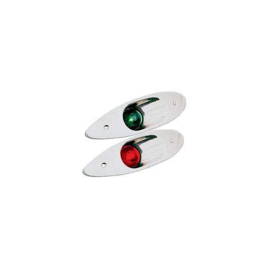 SeaDog 400180 Flush Mount Port & Starboard Side Lights, Stainless, 1 pr.-Supply Nautica