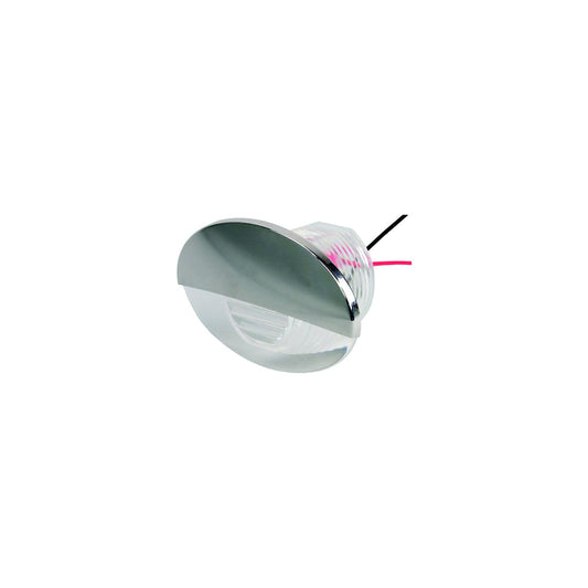 SeaDog 401275 LED Flush Mount Oval Courtesy Light with Stainless Cover | White Finish-Supply Nautica