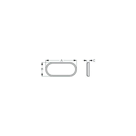 Seadog LED Surface Mount Courtesy Edge Light, White-Supply Nautica