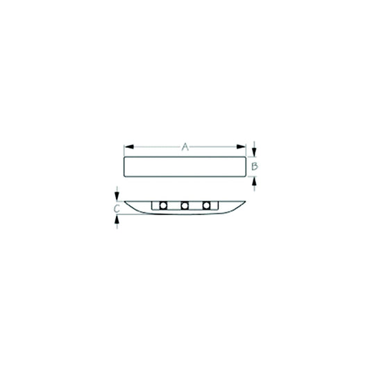 Sea-Dog Deluxe LED Courtesy Light, Down Lighting, Blue-Supply Nautica