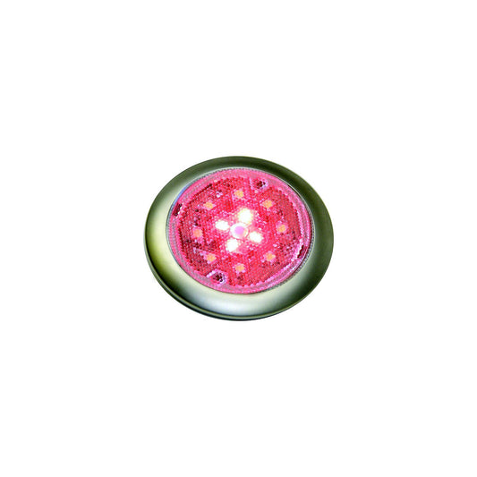 SeaDog 401679 Stainless White & Red LED 12V Surface Mount Low Profile Day & Night Task Light with On / Off Switch | #6 Fastener-Supply Nautica