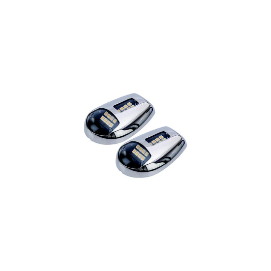 SeaDog 405950 (2) Stainless 12V 180 Lumens 32 LED Side Mount Docking Lights | #8 Fastener-Supply Nautica