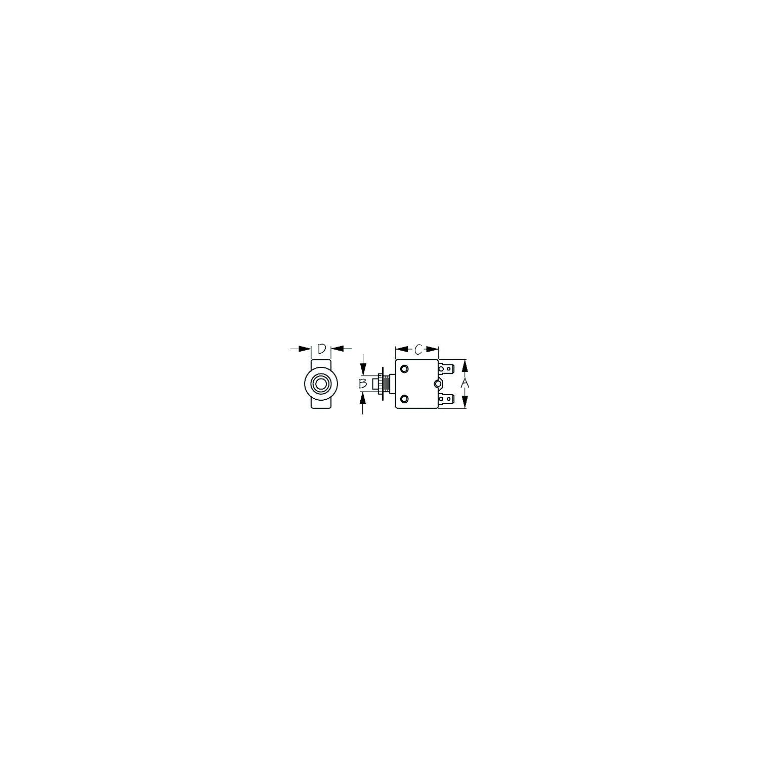 Seadog 4208151 Thermal Breaker 15 Amp-Supply Nautica