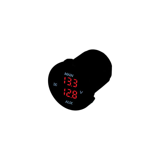 Seadog Dual Round Voltmeter-Supply Nautica