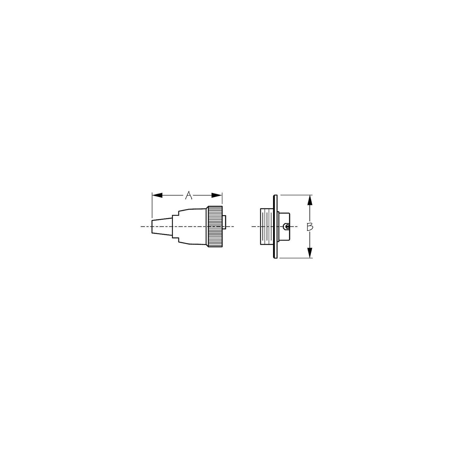 Polarized 4-Pin Electrical Connector-Supply Nautica