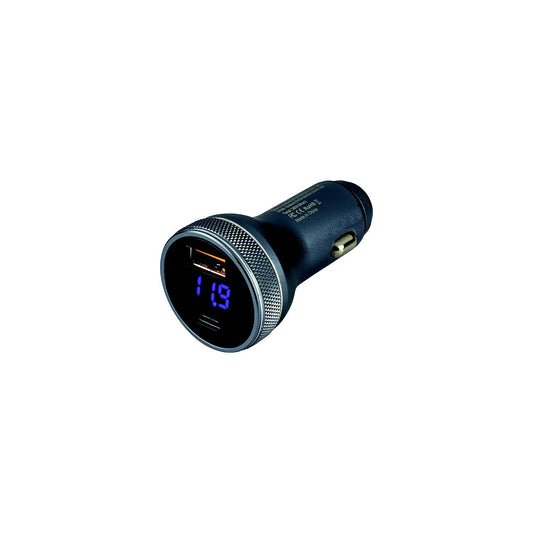 Seadog XXX USB 3.0 & USB-C Power Plug w/Volt Meter-Supply Nautica