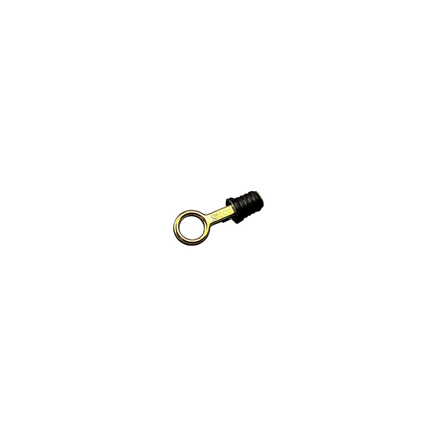 Brass Snap Handle Drain Plug, 1-1/4" w/o Chain-Supply Nautica