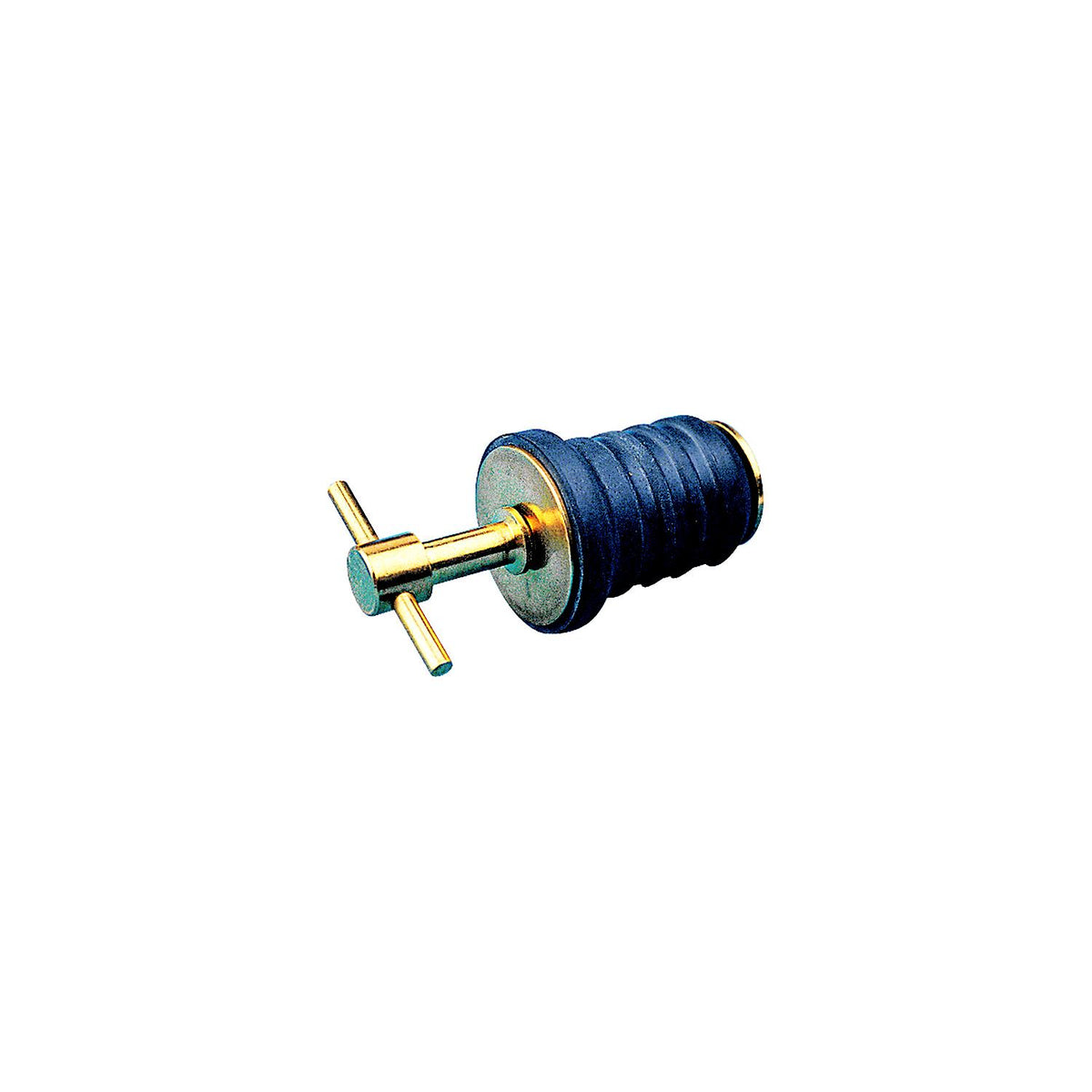 Seadog 5200801 Brass Tee Handle Drain Plug, 1"-Supply Nautica