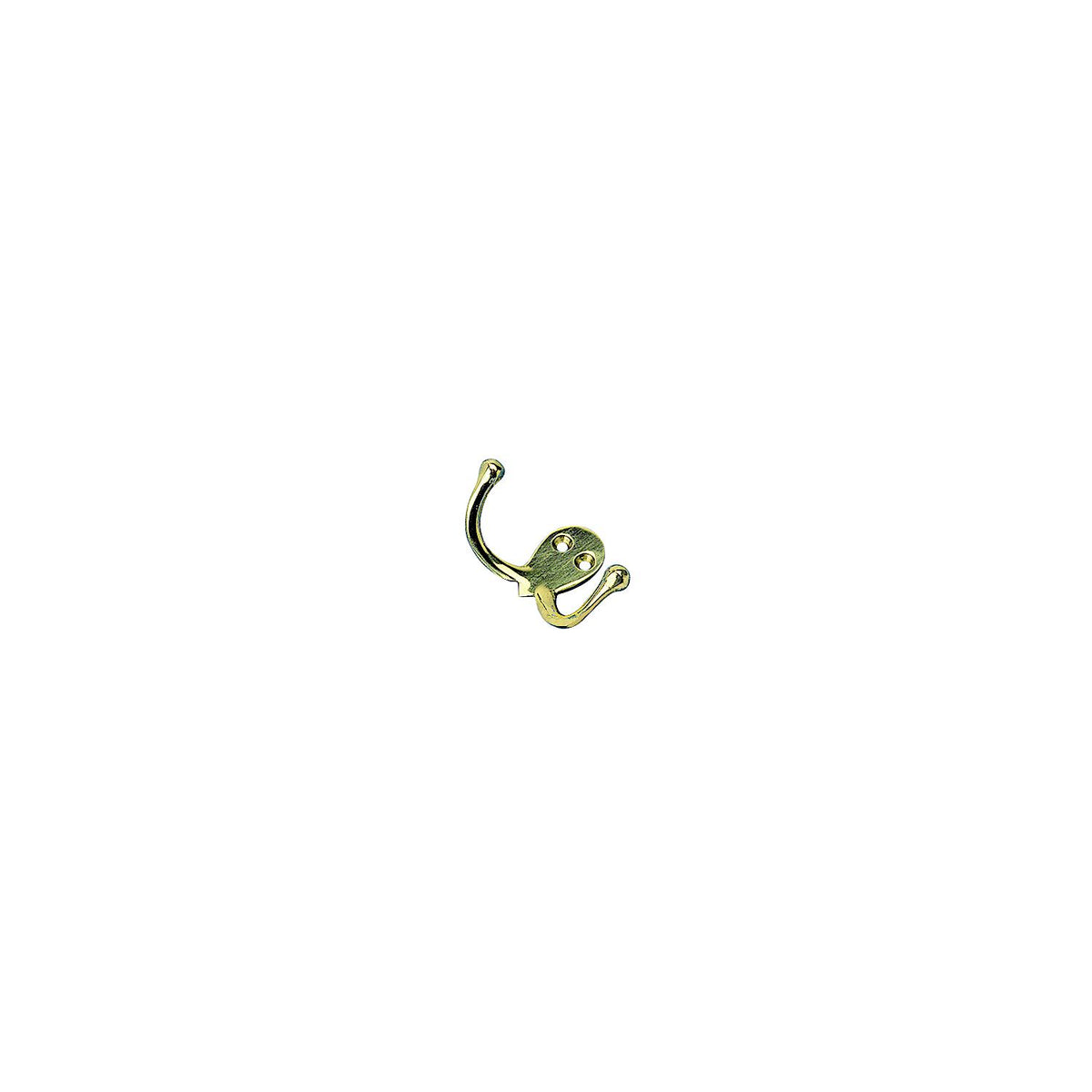 Sea-Dog 671515 Double Coat Hook - Brass-Supply Nautica