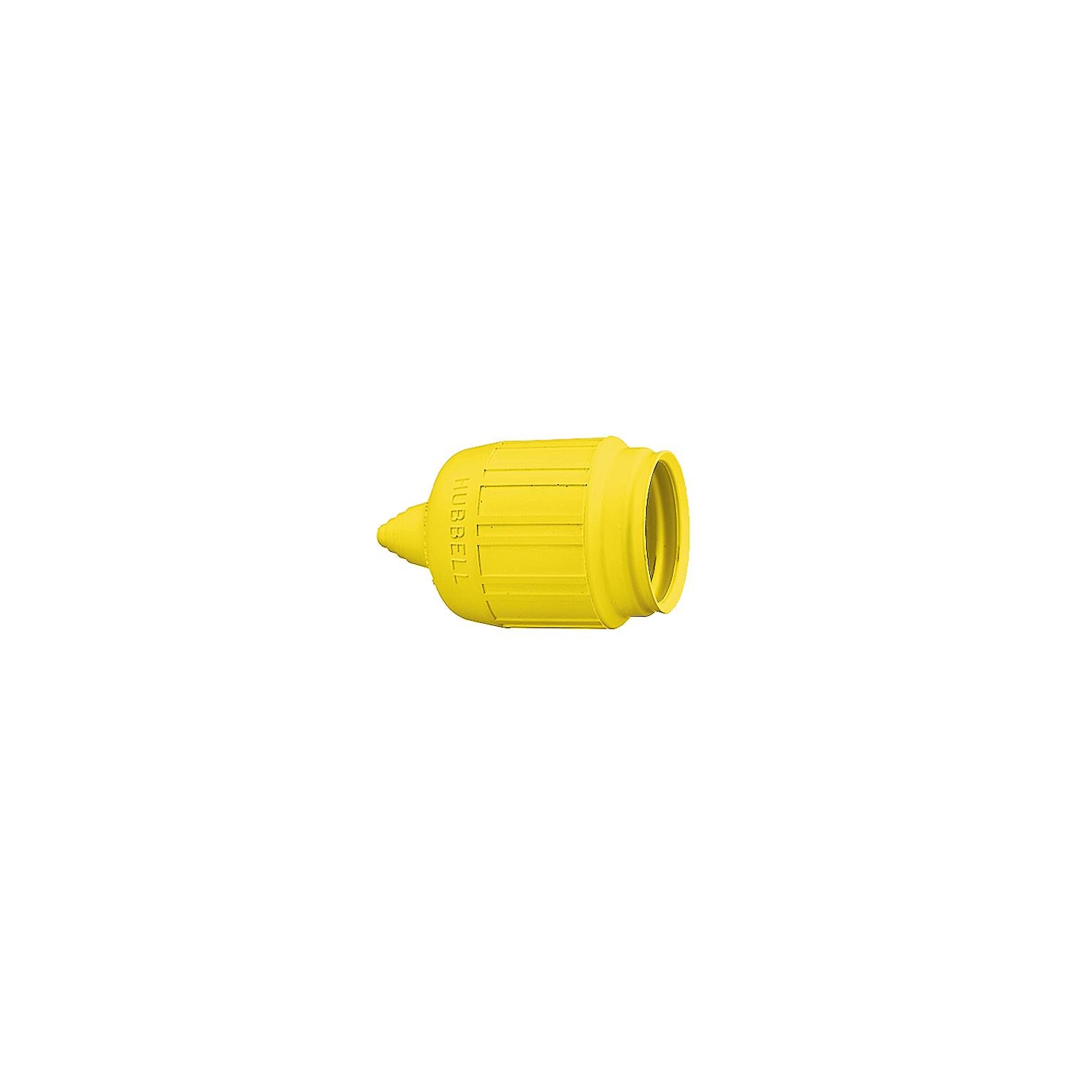 Hubbell HBL60CM31 Yellow Seal-Tite Cover for Weatherproofing HBL26CM11 Plug-Supply Nautica