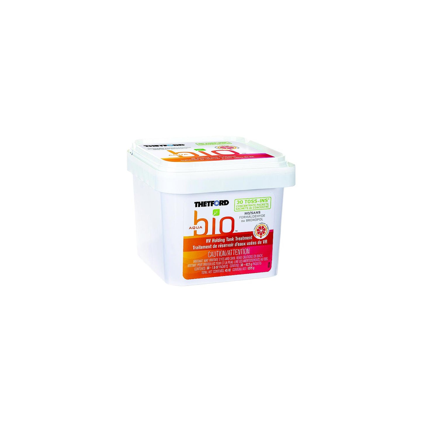 Thetford 96591 Aquabio™ Toss-In Pack Holding Tank Treatment, 1.5 oz., 30/pk-Supply Nautica