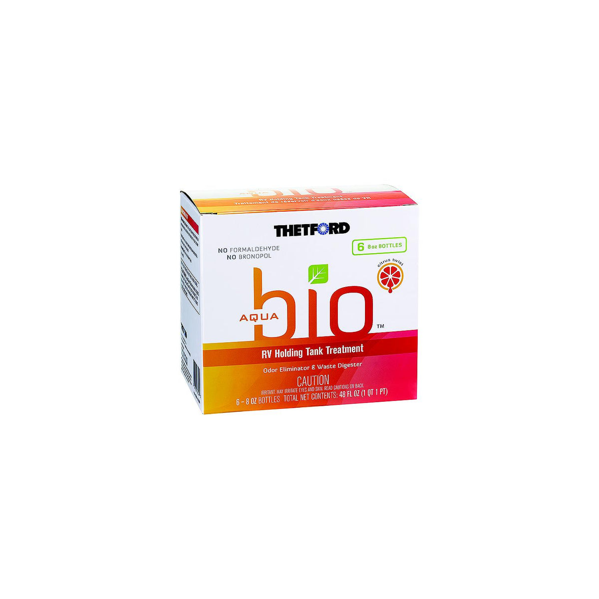 Thetford 96604 Aquabio™ Holding Tank Treatment, 8 oz., 6/pk-Supply Nautica