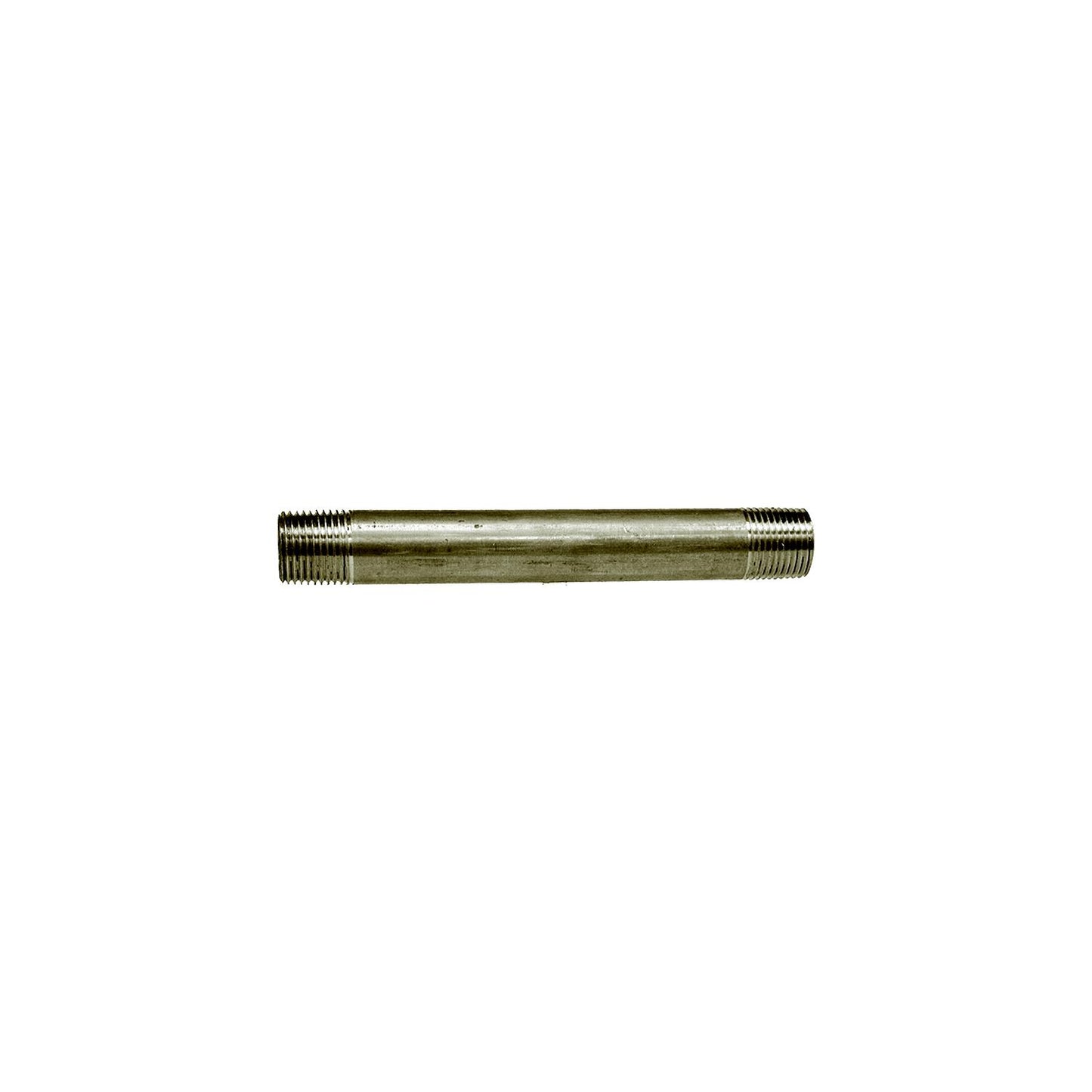 1 X 2 Brass Pipe Nipple