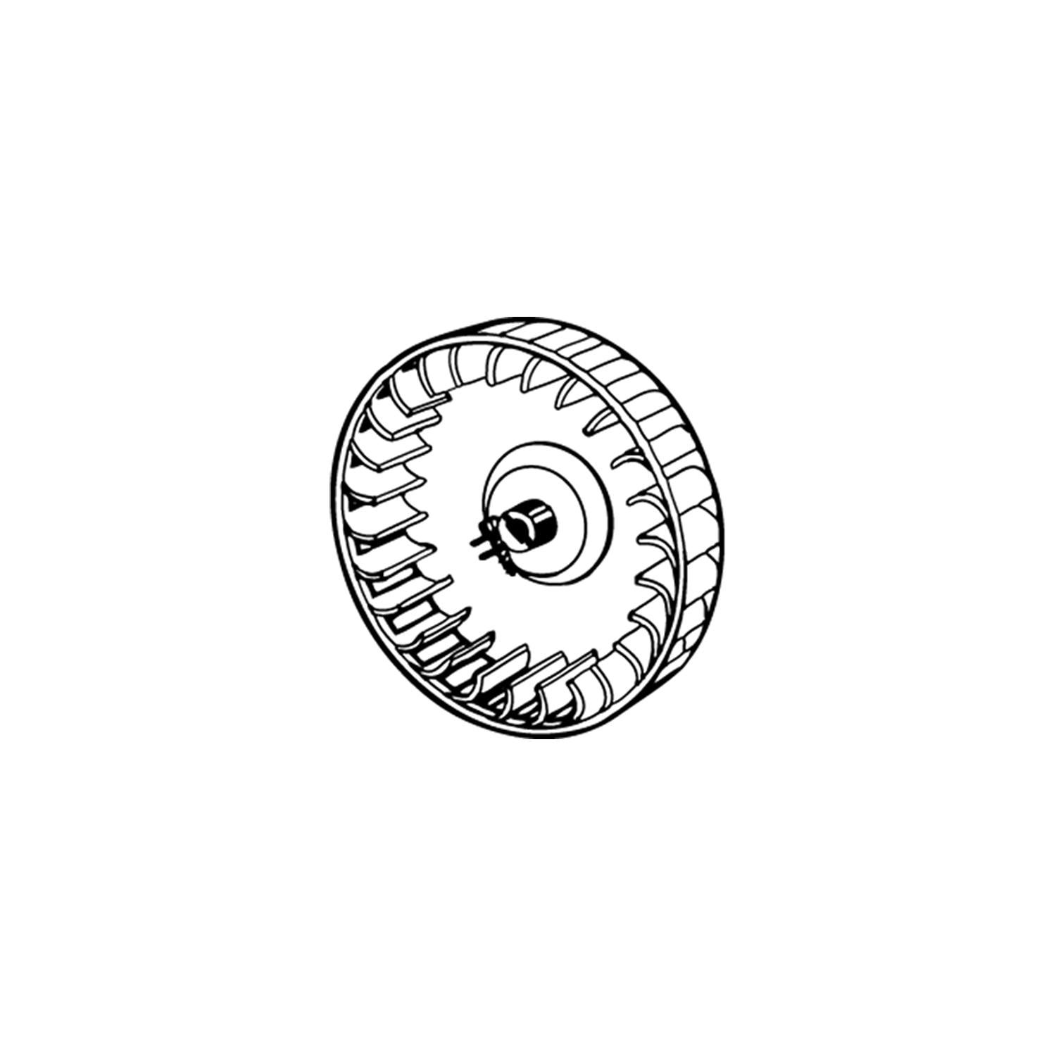 Suburban 350184 Furnace Part, Combustion Air Wheel-Supply Nautica