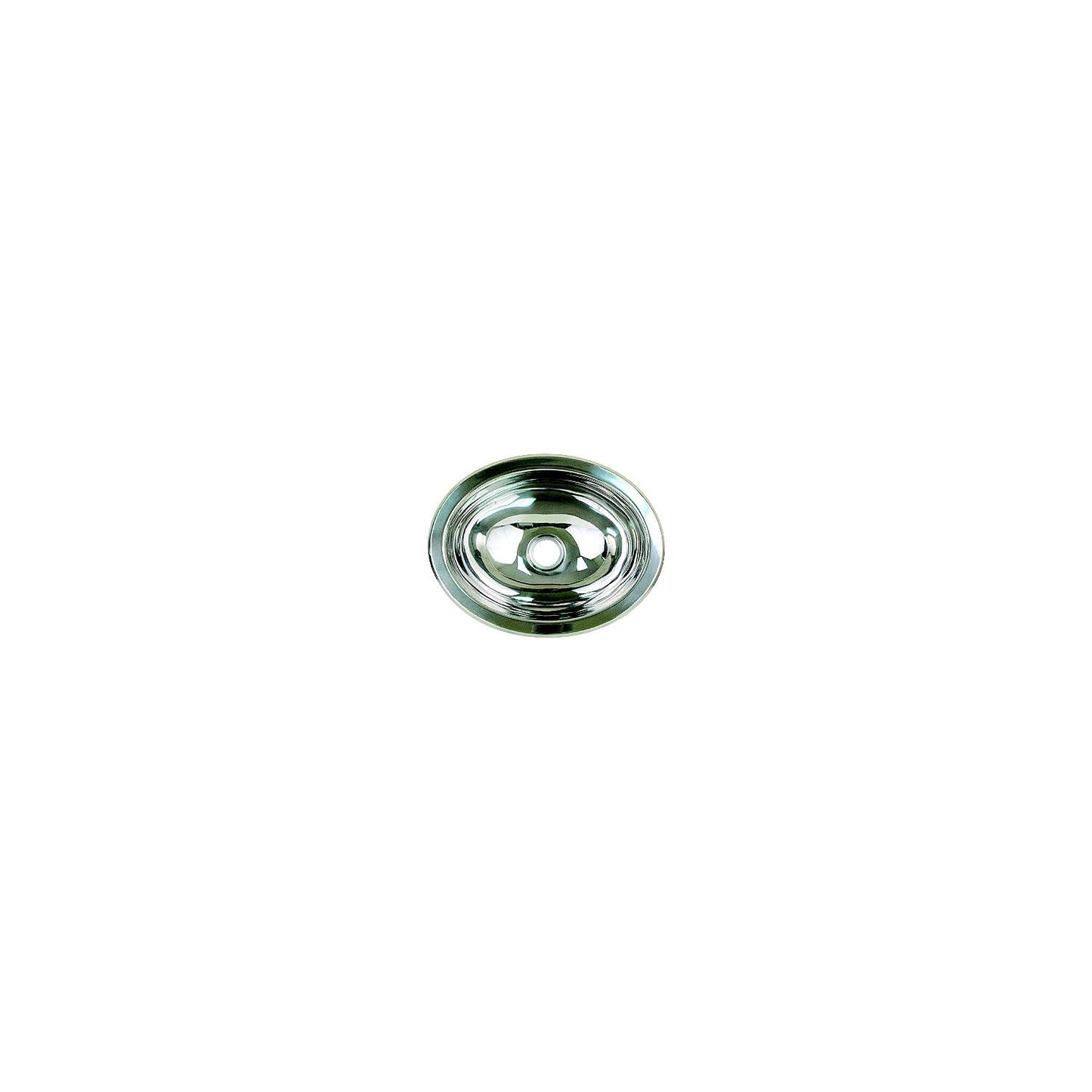 Scandvik 10280 Stainless Steel Oval Basin