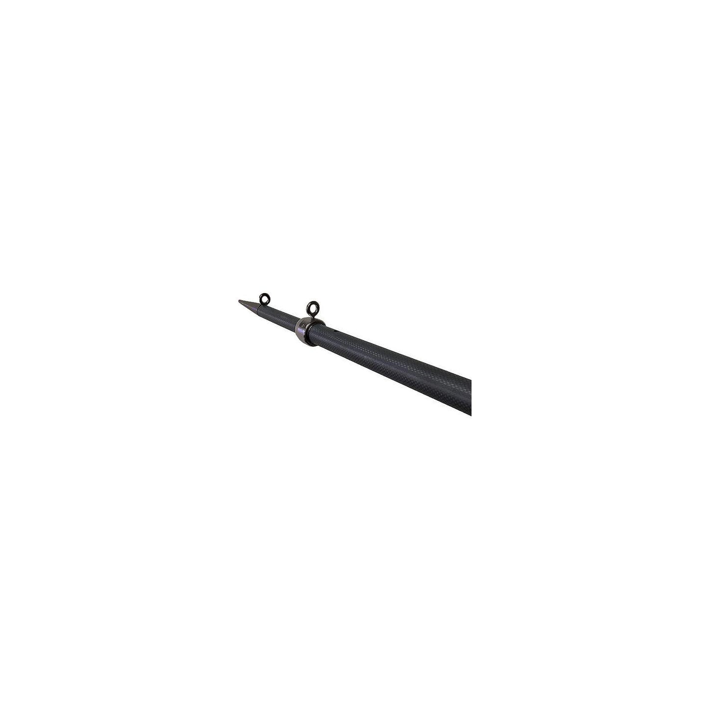 Tigress 886795 XD 3K Carbon Fiber Telescoping Center Outriggers, 8' x 1-1/8", Matt Black/Black