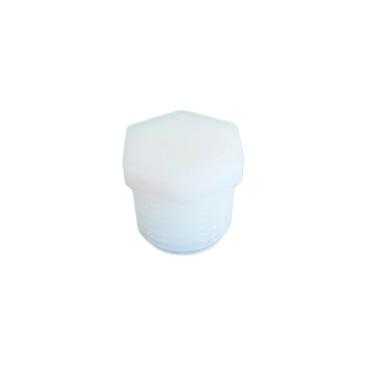 Icon 12491 Fresh Water Tank Threaded Plug, 1/2" White